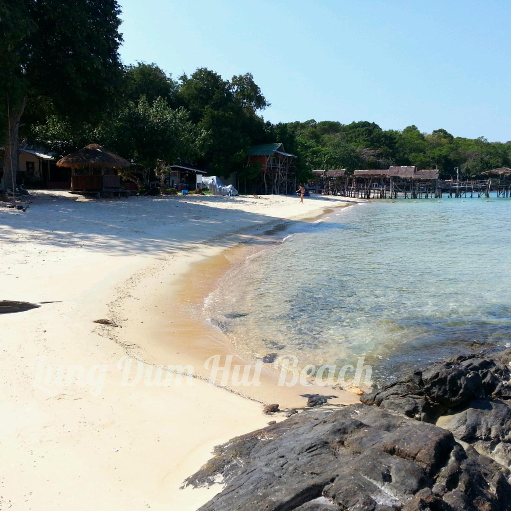ลุงดำฮัทบีช Hotel Szamed-sziget Kültér fotó