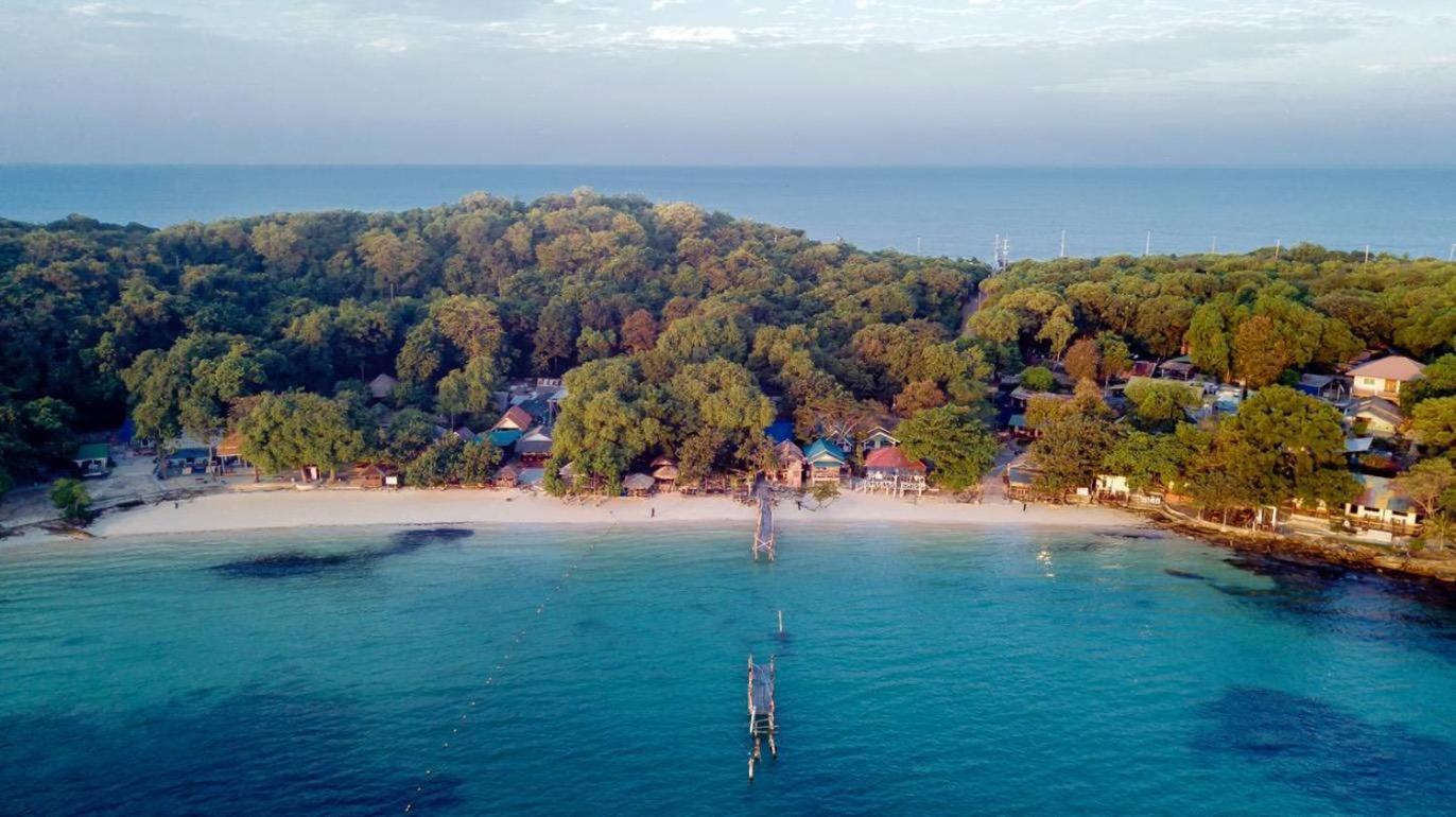 ลุงดำฮัทบีช Hotel Szamed-sziget Kültér fotó