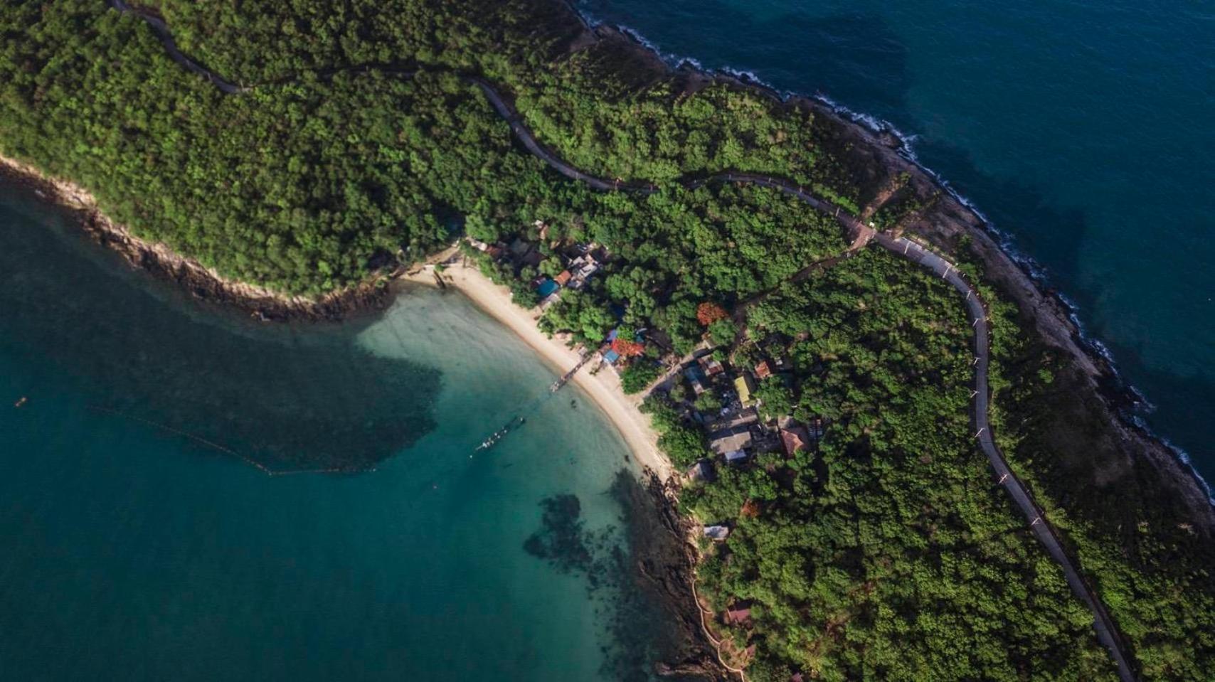 ลุงดำฮัทบีช Hotel Szamed-sziget Kültér fotó