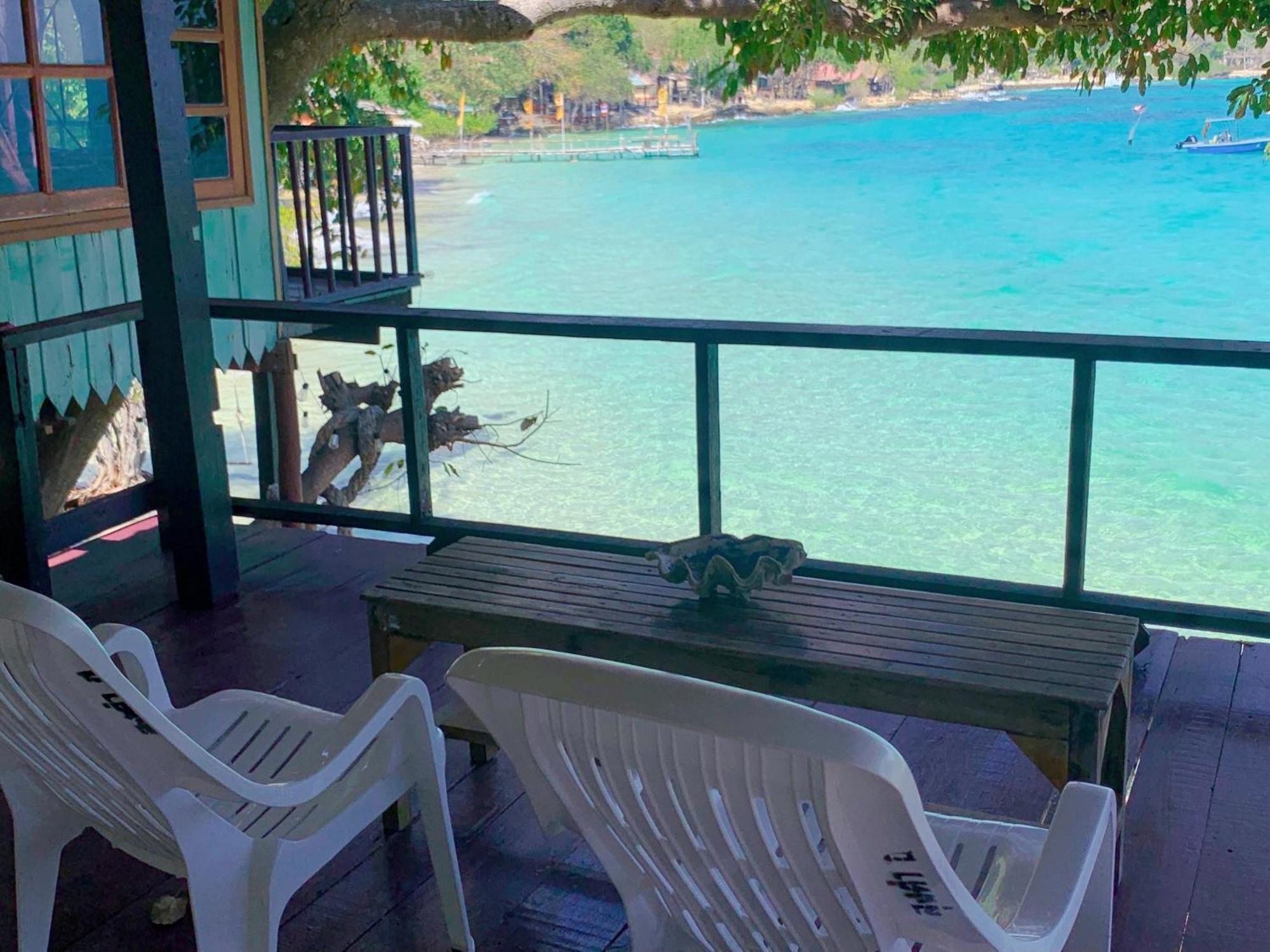 ลุงดำฮัทบีช Hotel Szamed-sziget Kültér fotó